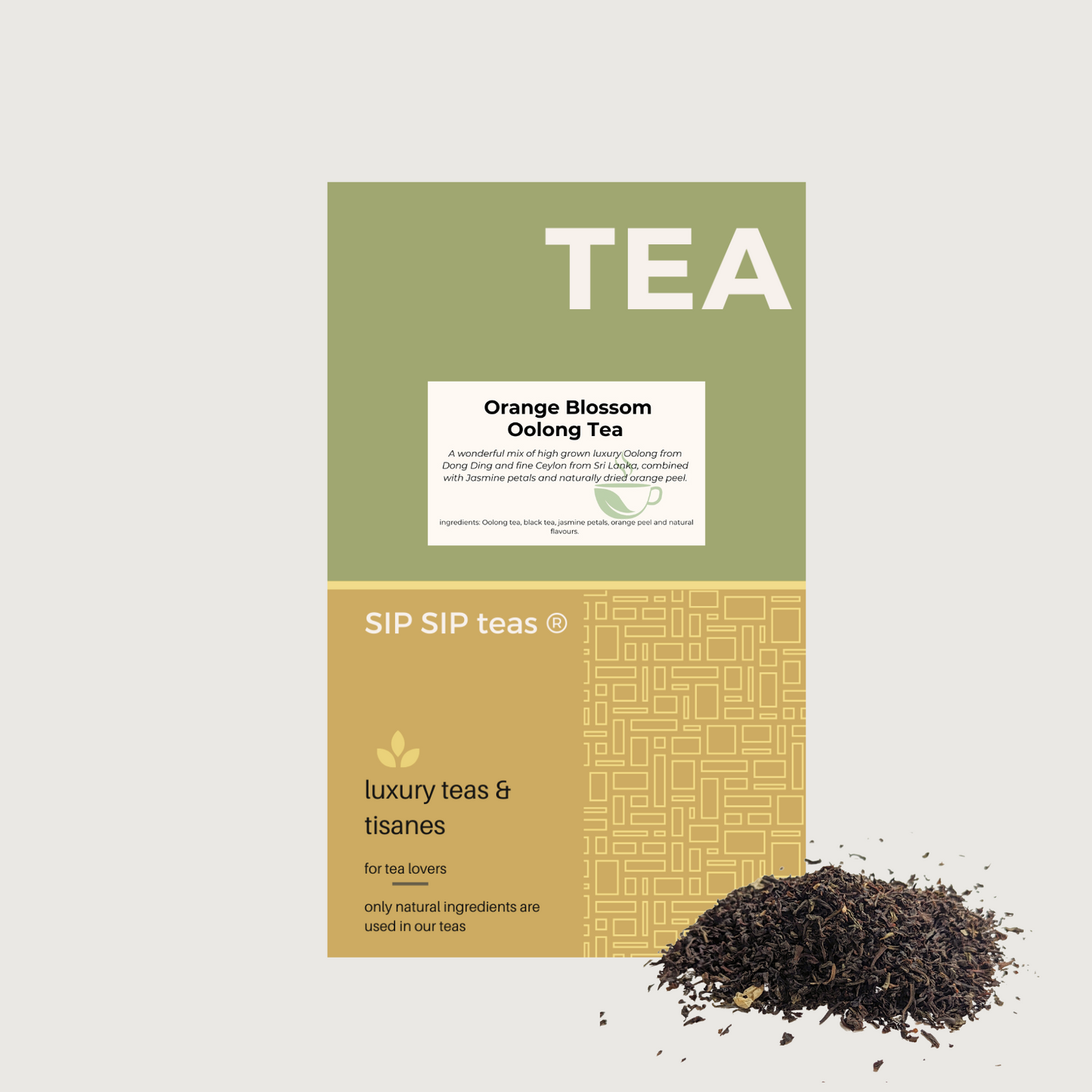 Orange Blossom Oolong Tea 100g box